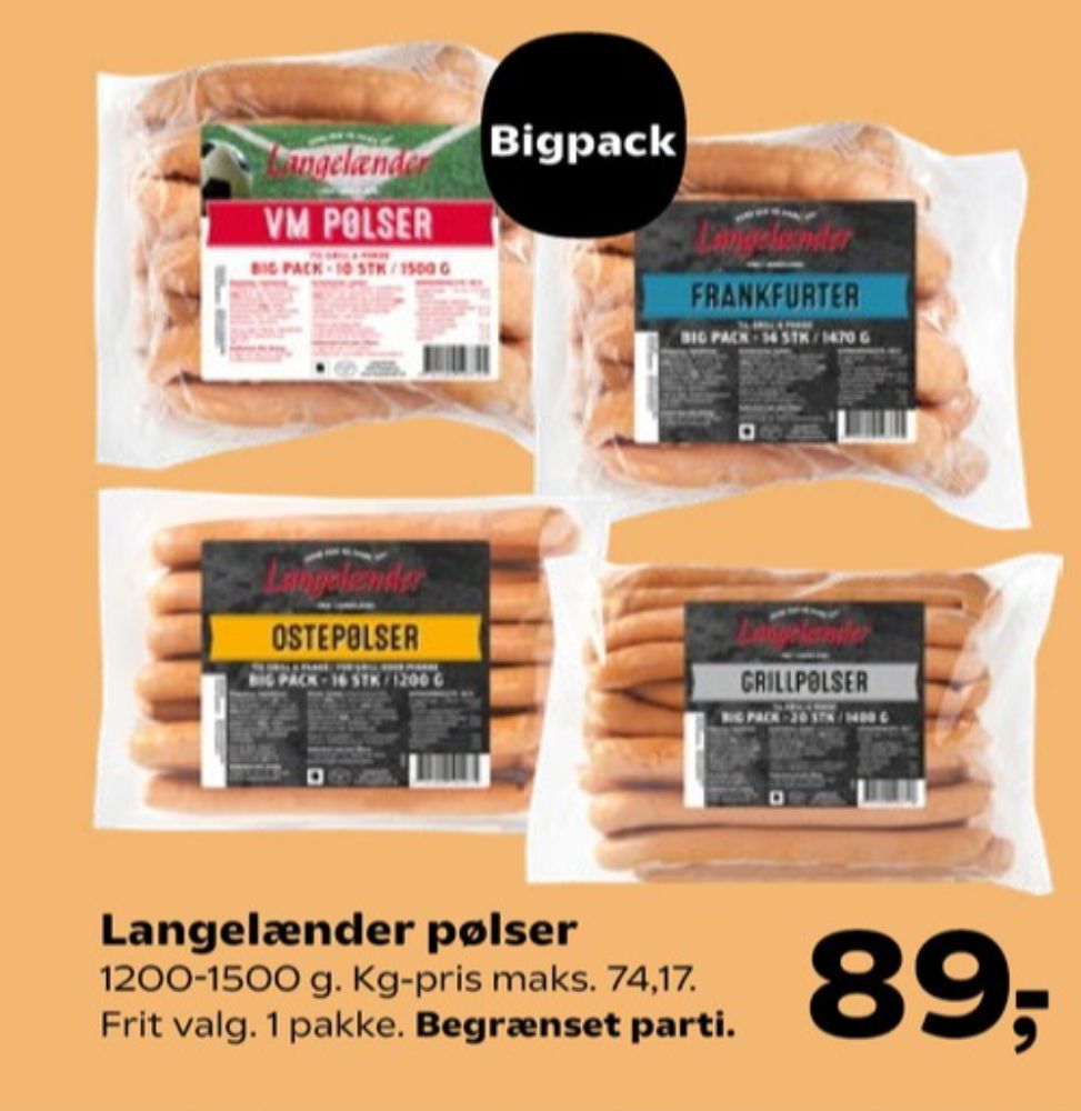 Langelænder, VM Pølser