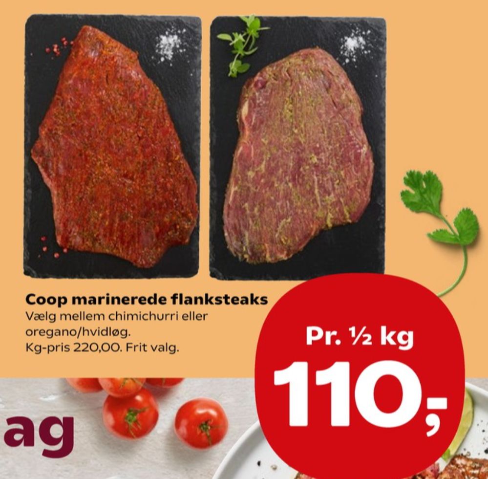 Coop, Flanksteak