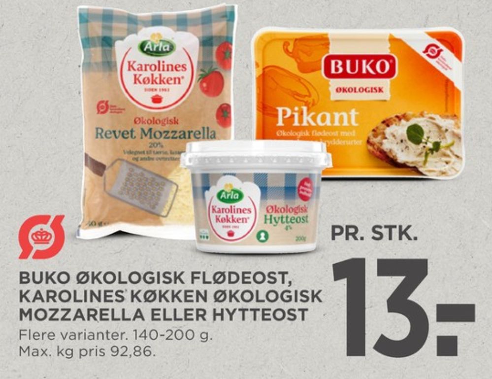 Karolines, Hytteost