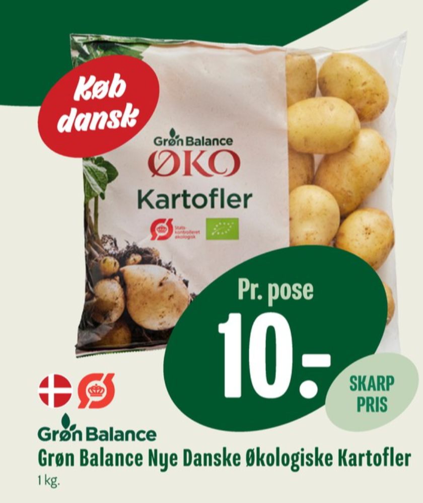 Grøn Balance, Kartofler