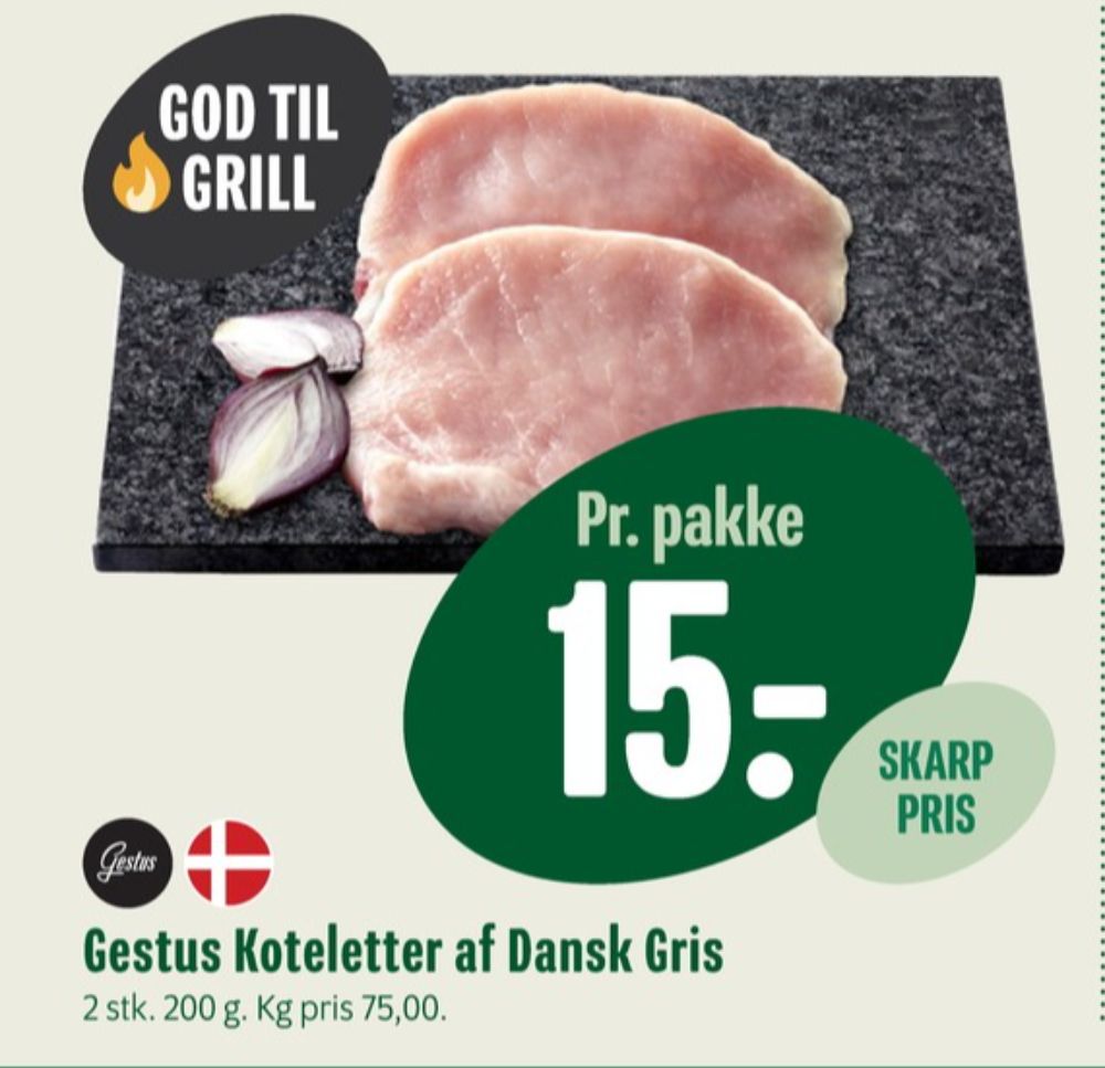 Gestus, Grisekoteletter