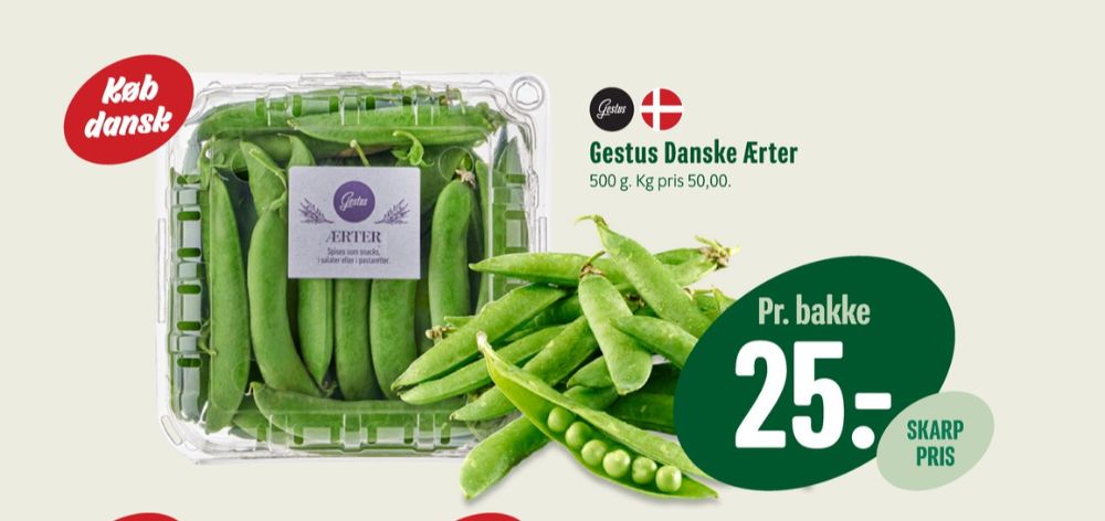Gestus, Ærter