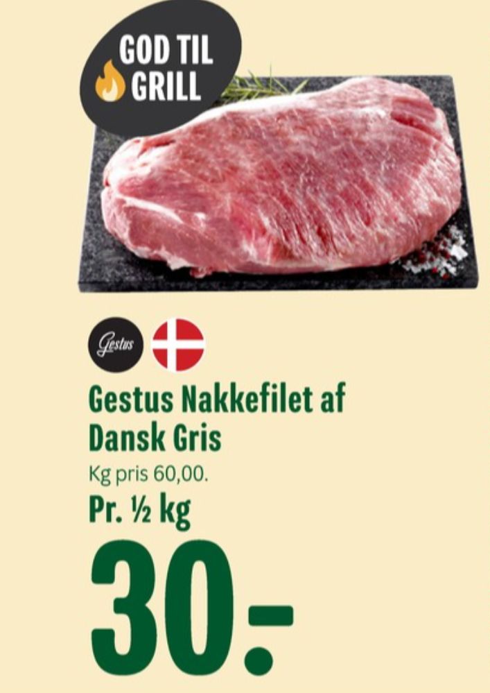 Gestus, Nakkefilet