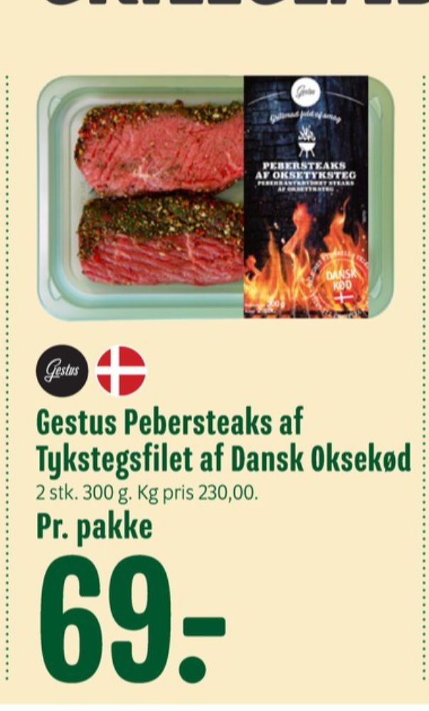 Gestus, Oksesteaks