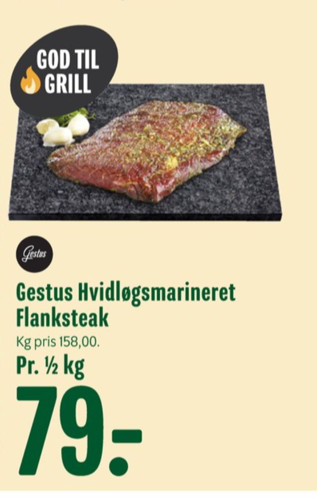 Gestus, Flanksteak