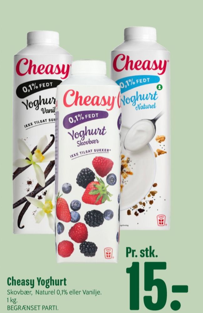 Cheasy, Vanilje Yoghurt 