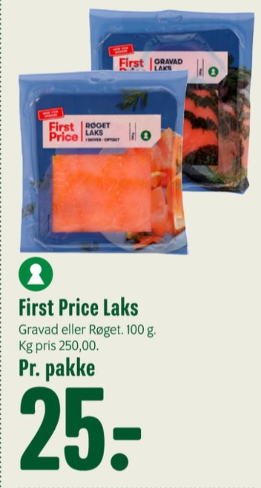 First Price, Laks i skiver