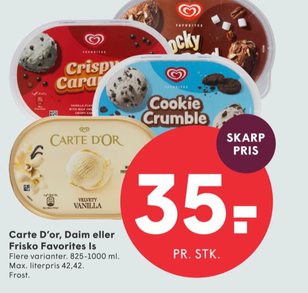 Carte d'Or Les Classiques, Vanilla Is
