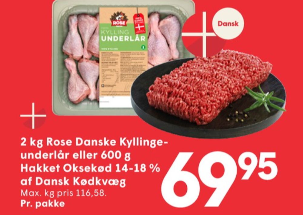Rose, Kyllingeunderlår