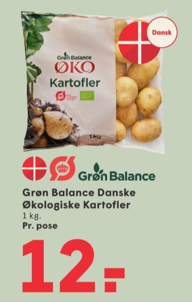 Grøn Balance, Kartofler