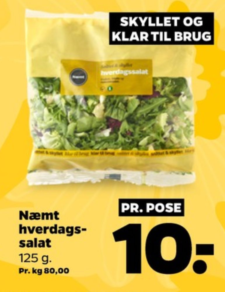 Næmt, Salat