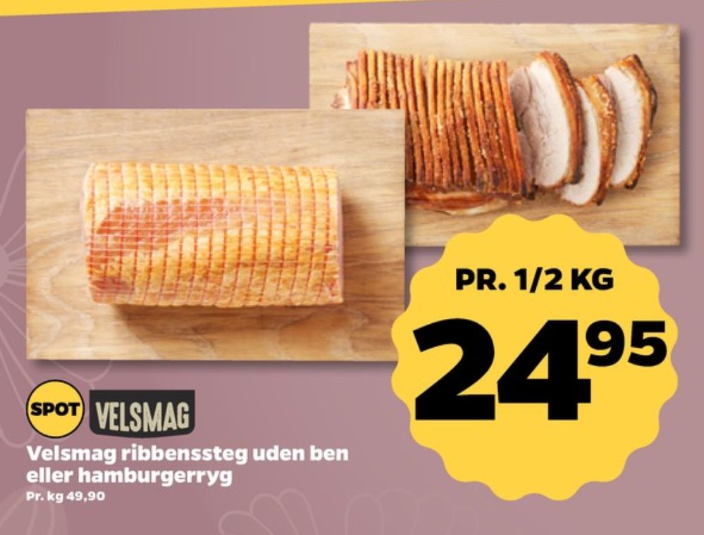 Velsmag, Ribbensteg