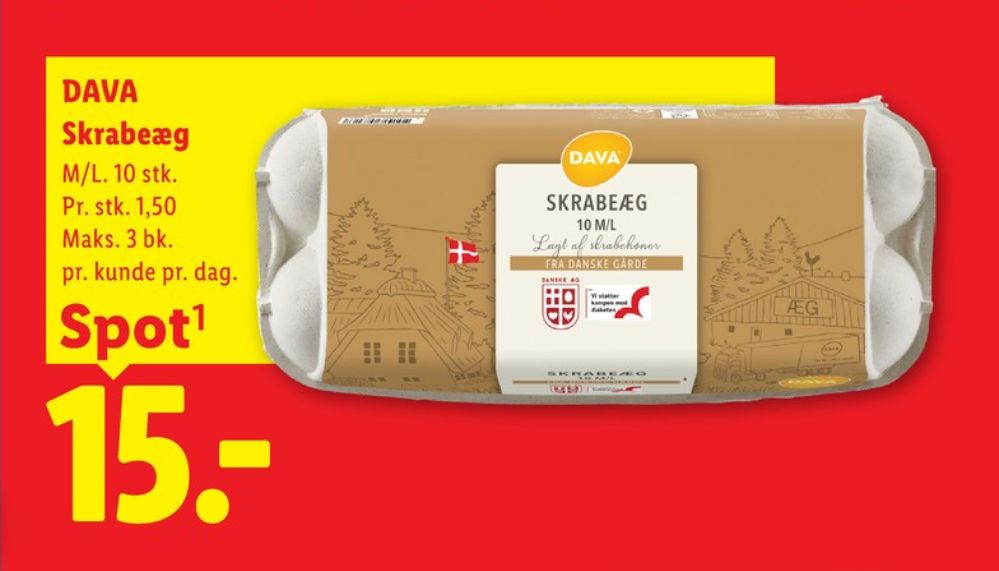 DAVA Foods, Skrabeæg M/L