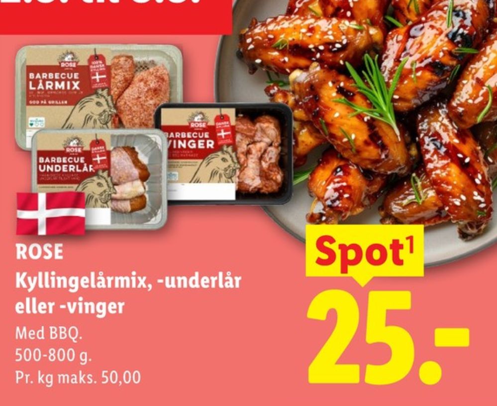 Rose, Kyllingelårmix
