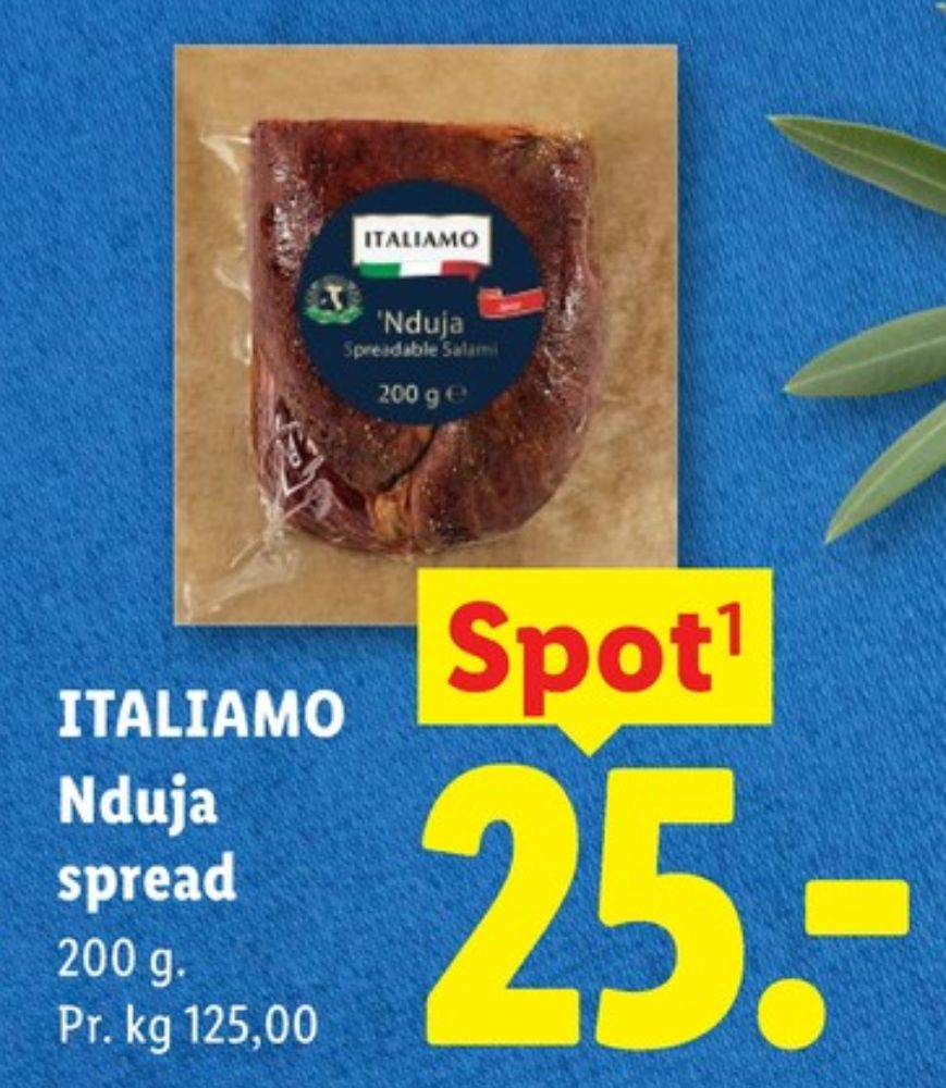 Italiamo, Nduja Smørbar Salami