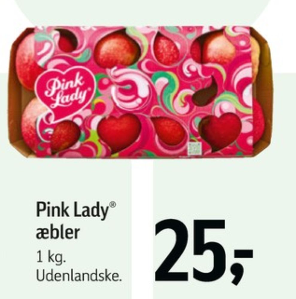 Pink lady, Æbler