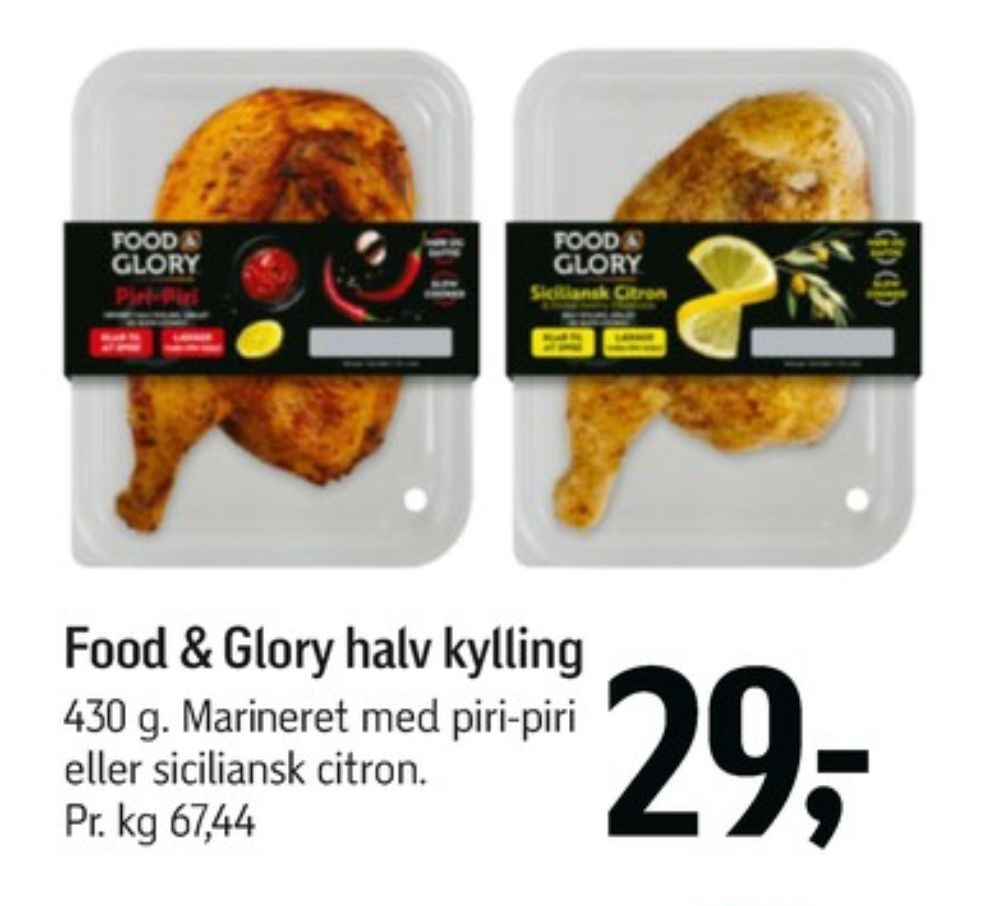 Food & Glory, Kylling