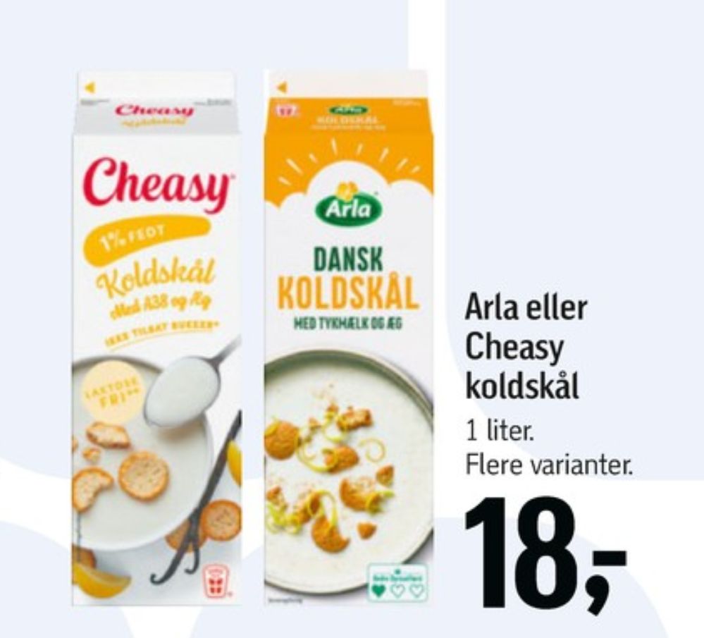 Cheasy, Koldskål A38 & Æg