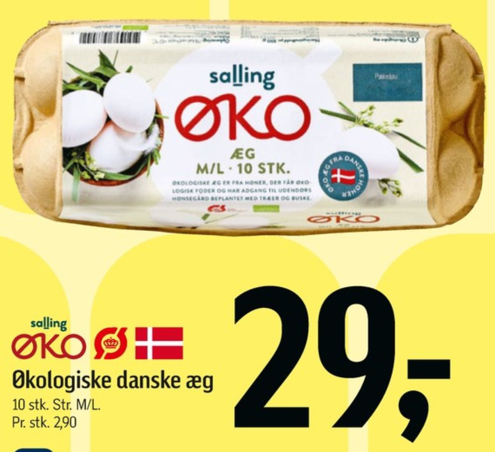 Grøn Balance, Øko Æg M/L