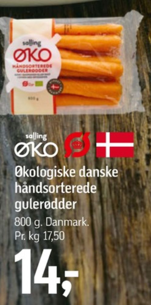 Salling ØKO, Gulerødder