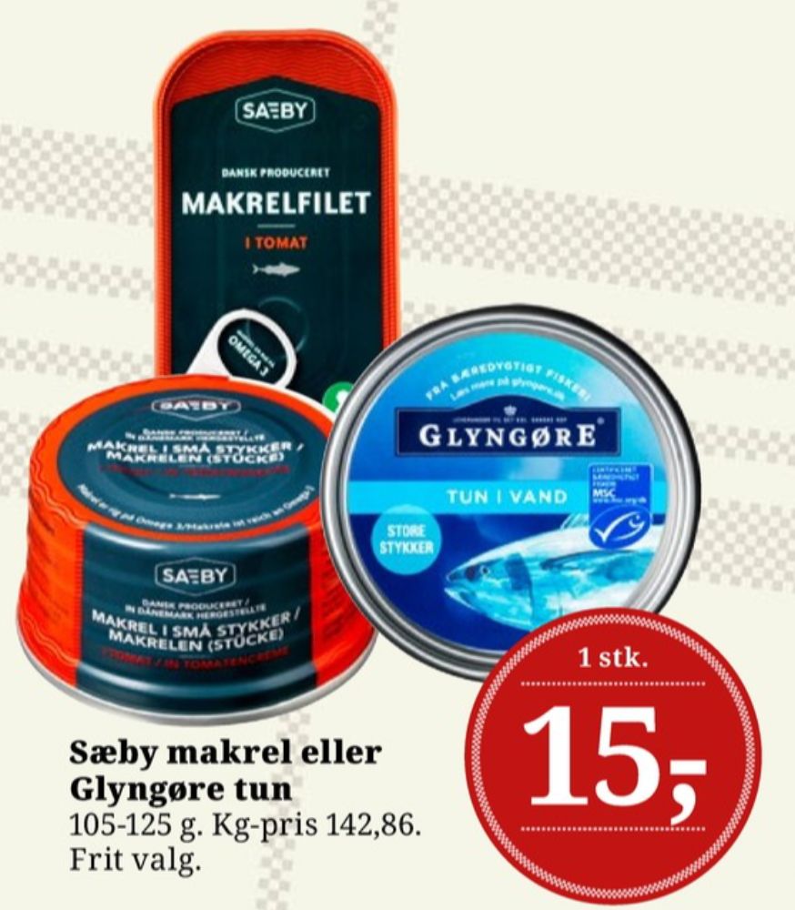 Sæby, Makrel Små Stykker