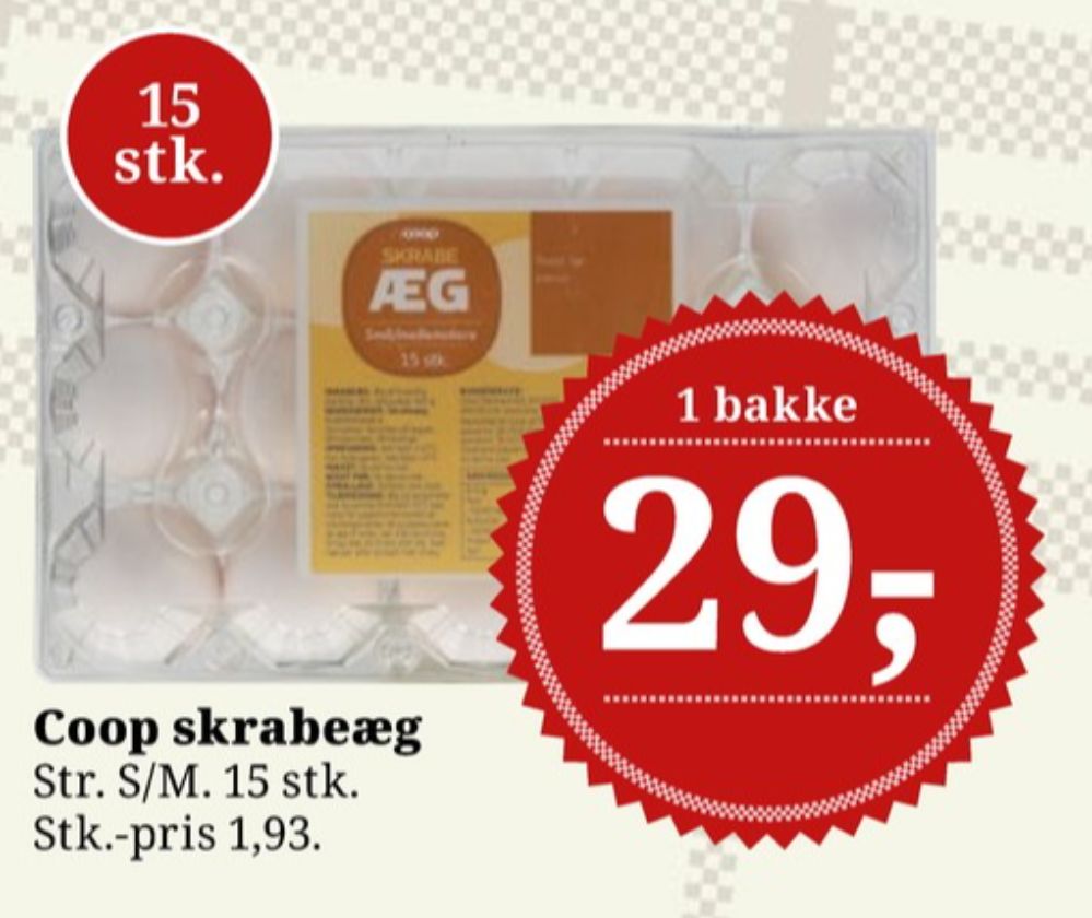 Coop, Skrabeæg S/M