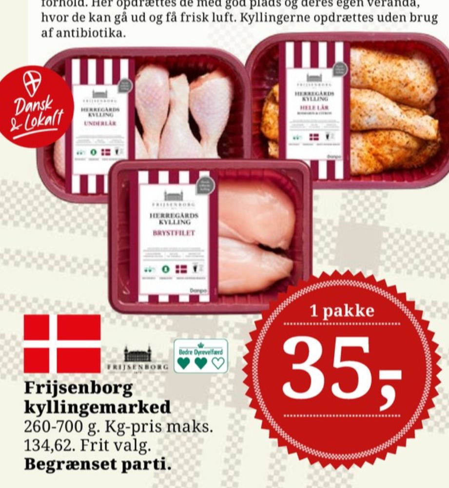 Frijsenborg, Kyllingelår