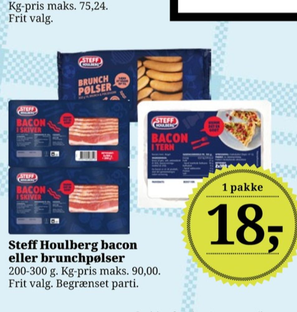 Steff Houlberg, Baconskiver