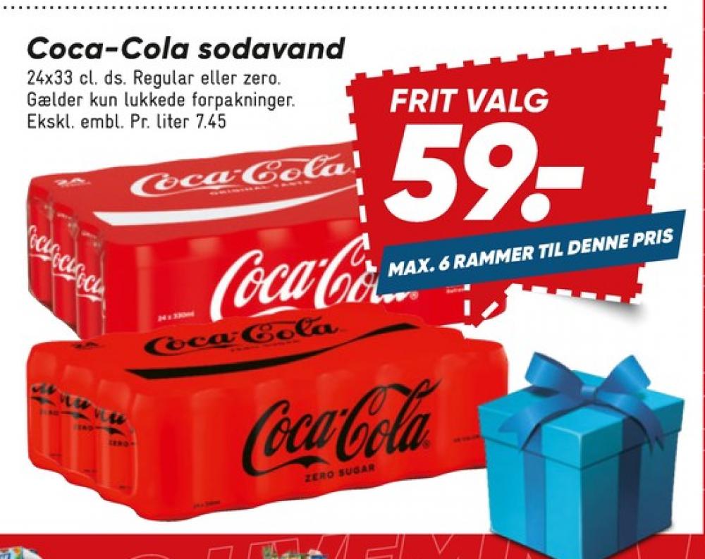 Coca Cola Zero, Cola 24 pk.