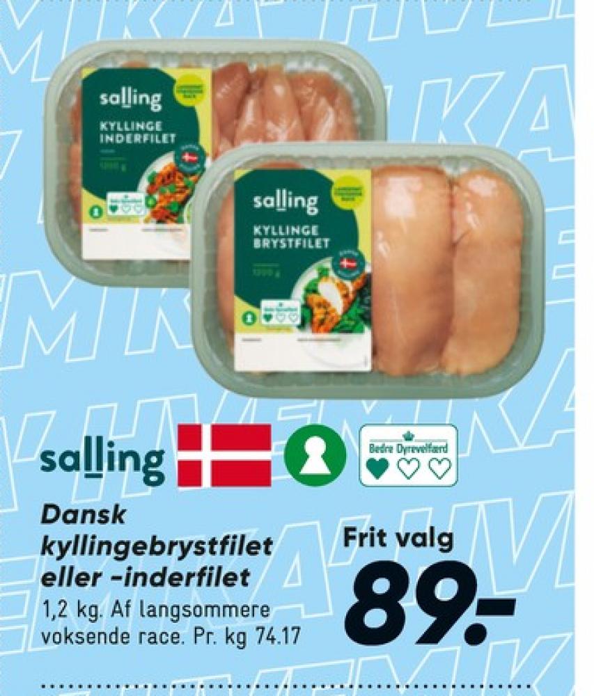 Salling, Kyllingeinderfileter