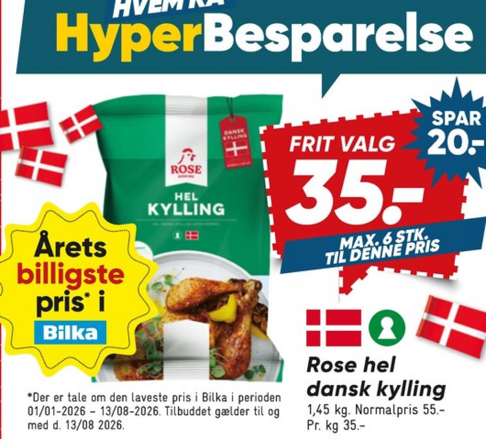 Rose, Kylling