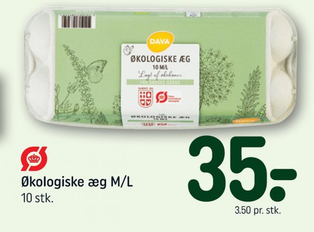 DAVA Foods, Økologiske æg M/L