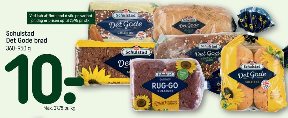 Schulstad Det Gode, Solsikkerugbrød