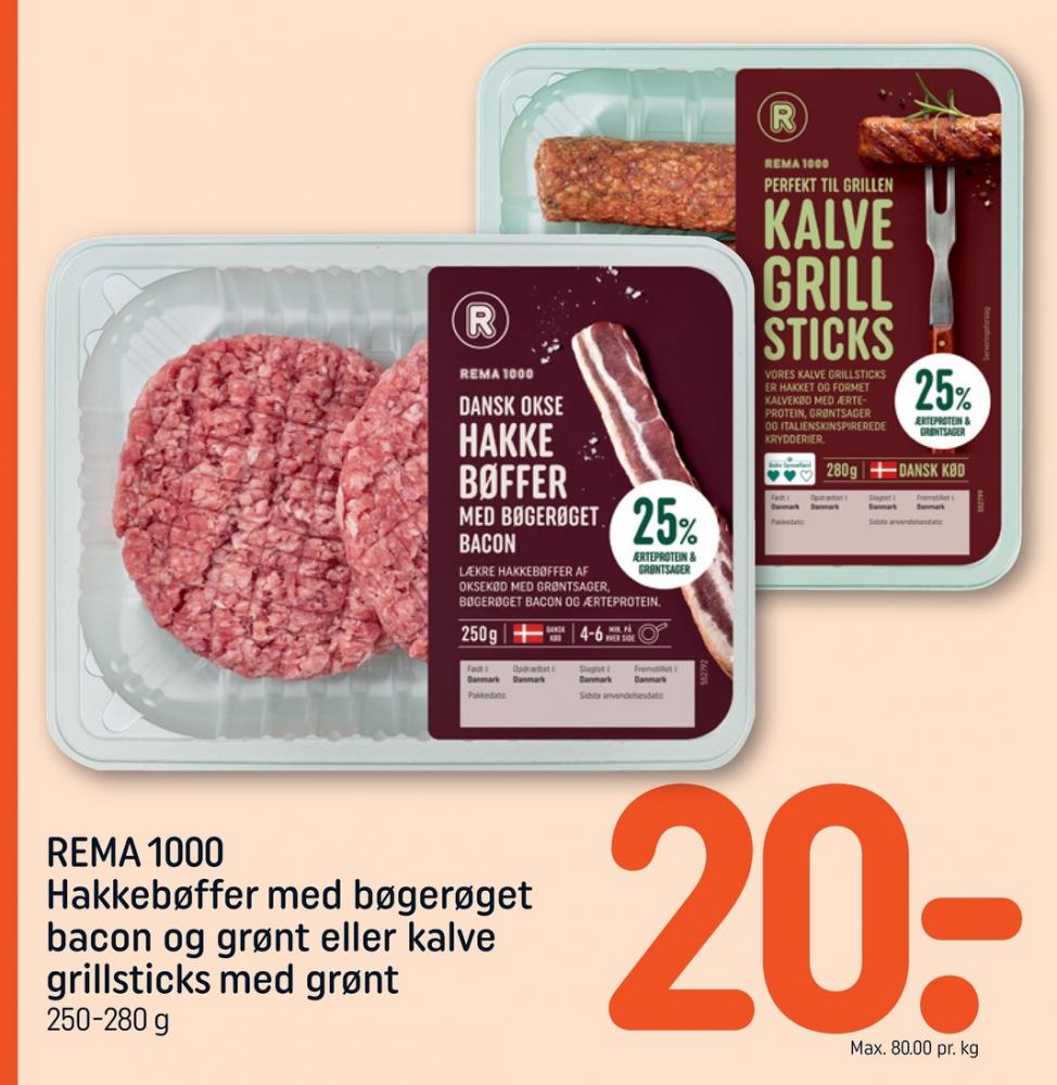 Rema 1000, Kalvegrillsticks