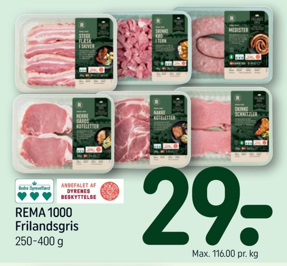 Rema 1000, Flæsk i skiver