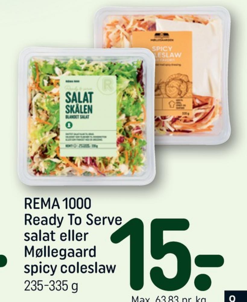Rema 1000, Salatblanding