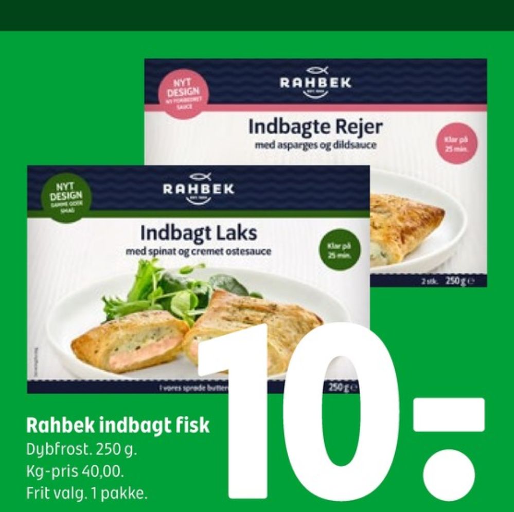 Rahbek, Indbagte Rejer med Asparges og Dildsauce