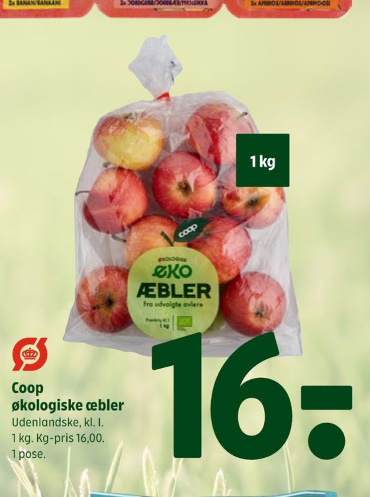 Coop, Æbler