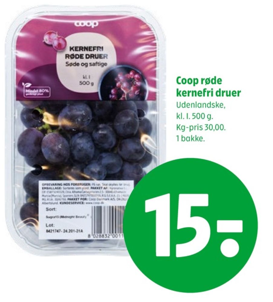 Coop, Vindruer