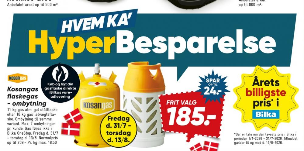 Kosan, Gasflaske