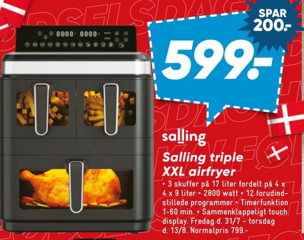 Salling, Airfryer