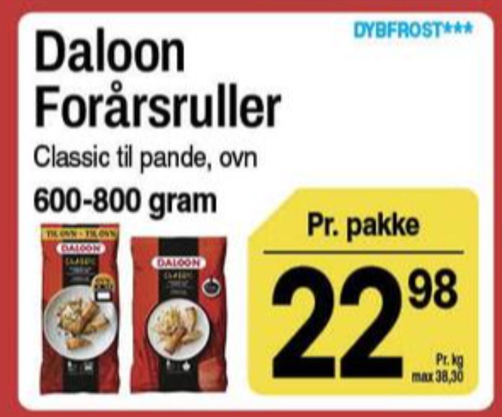 Daloon, Classic Forårsruller
