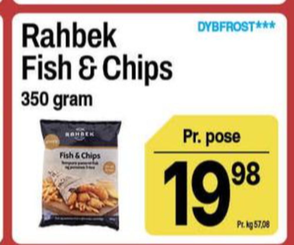 Rahbek, Fish & Chips