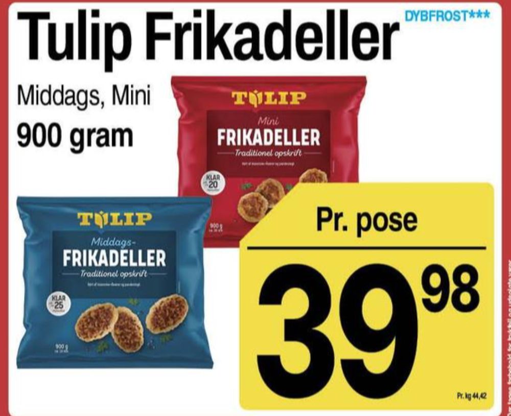 Tulip, Mini Frikadeller