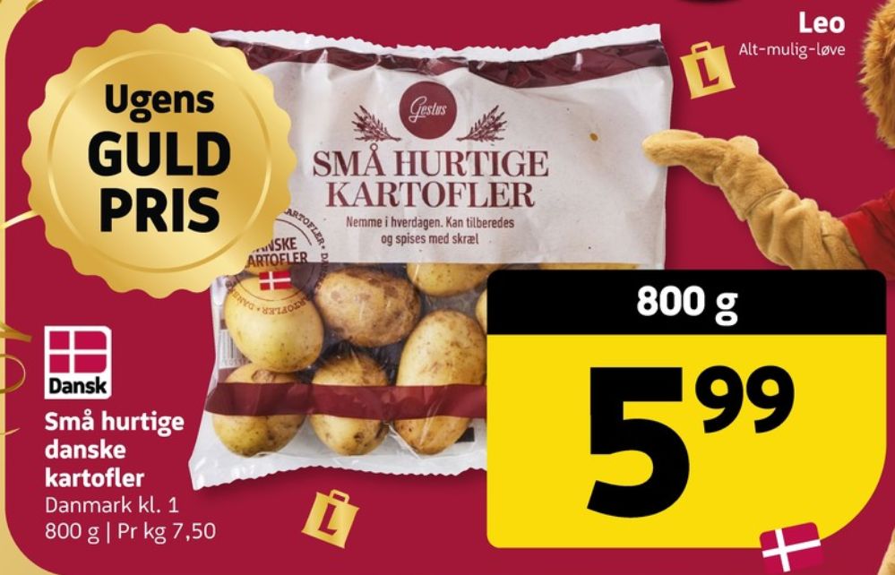 Gestus, Kartofler