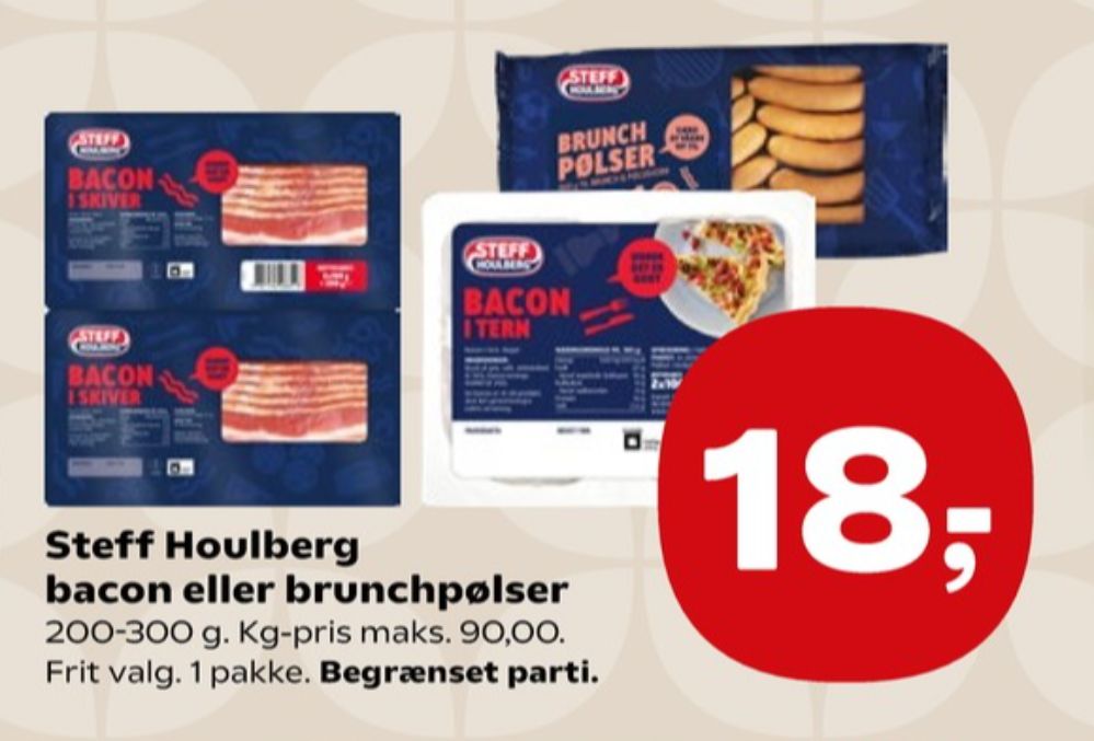 Steff Houlberg, Baconskiver
