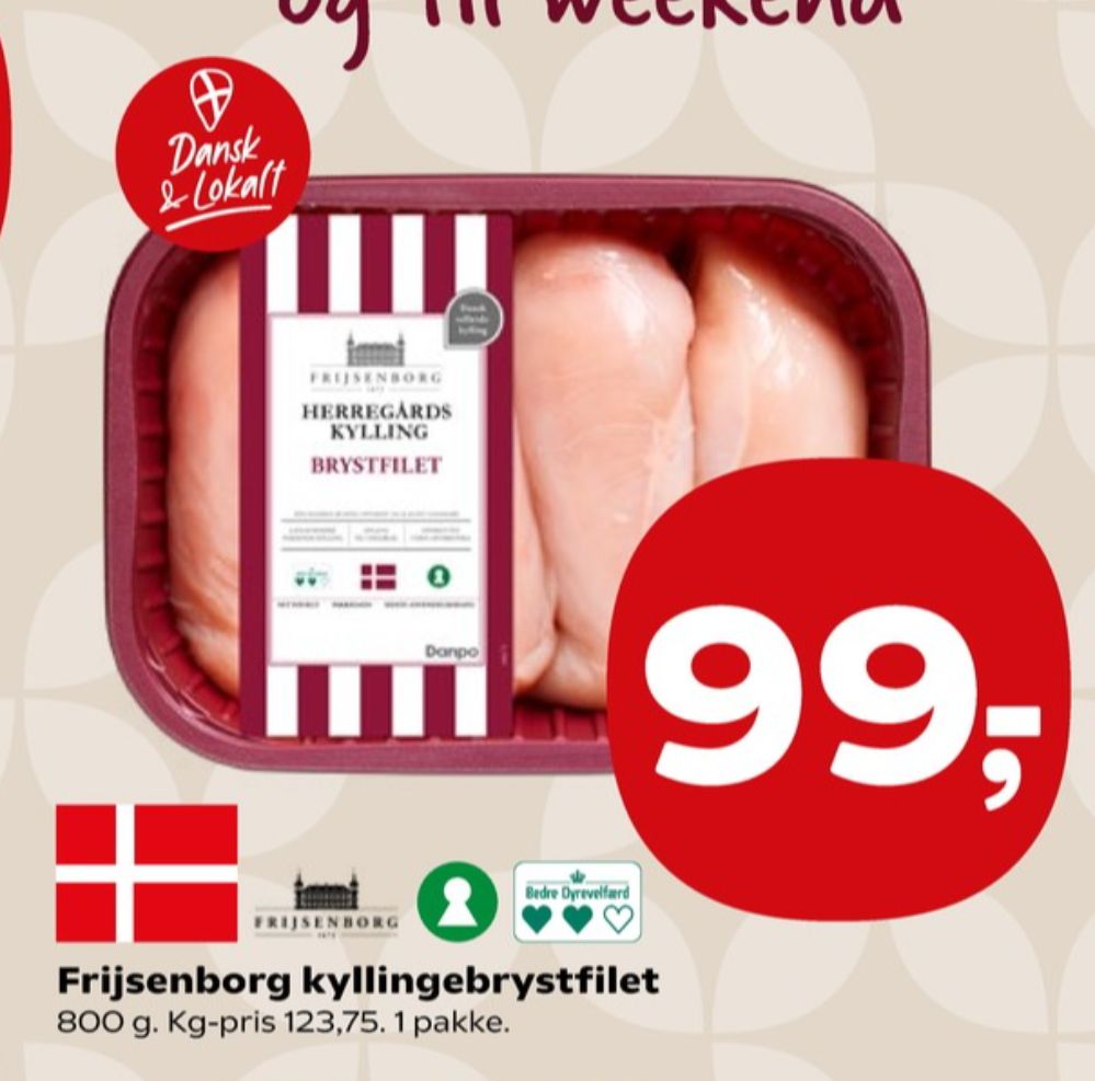 Frijsenborg, Kyllingebrystfilet