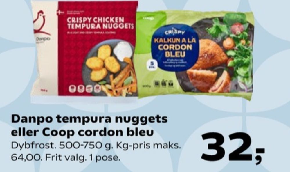 Danpo, Crispy Chicken Tempura Nuggets