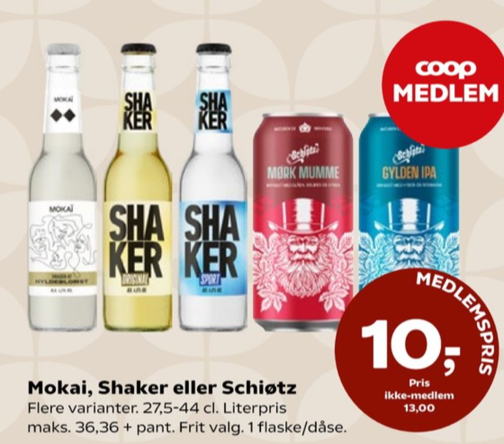 Shaker, Original RTD