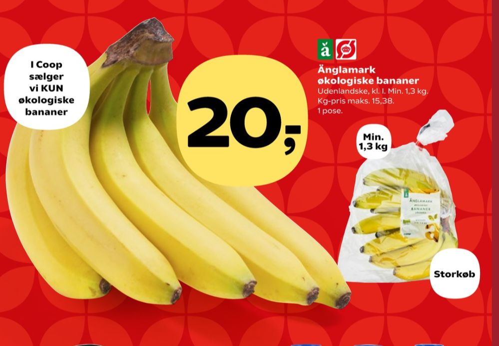 Änglamark, Bananer